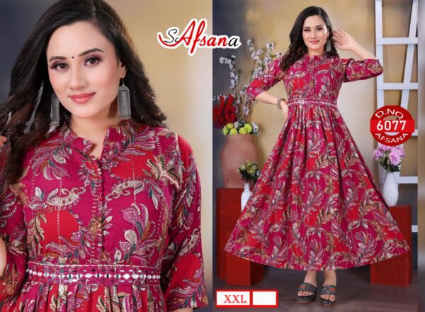 Afsana Luxe Embroidered Suit