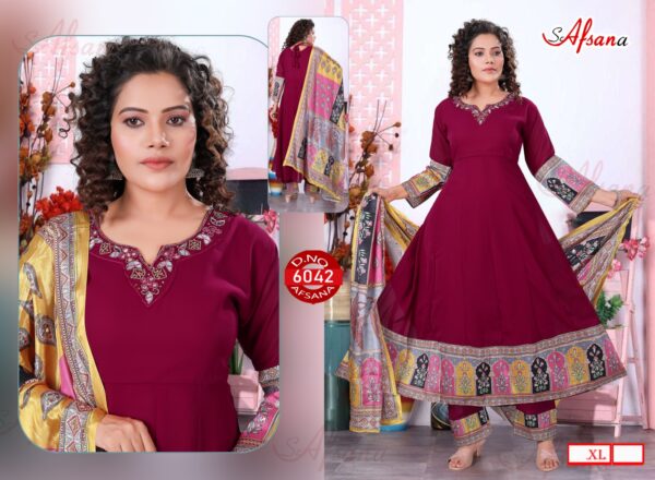 Gul-E-Rana Digital Print Set